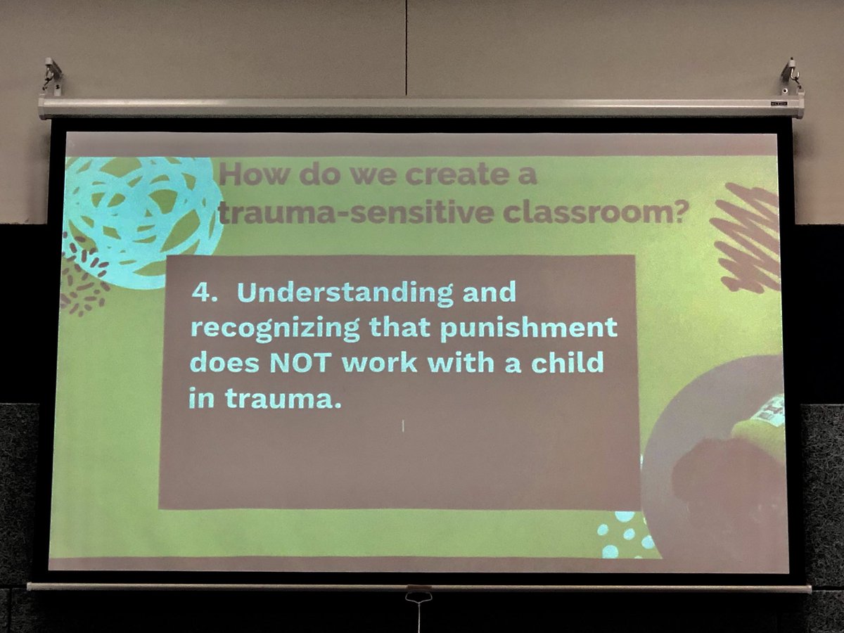 KittyHerbel's tweet photo. @KimCamp4Kids gave us some great information and things to think about #nutsnbolts19 https://t.co/IER38NaO7Z