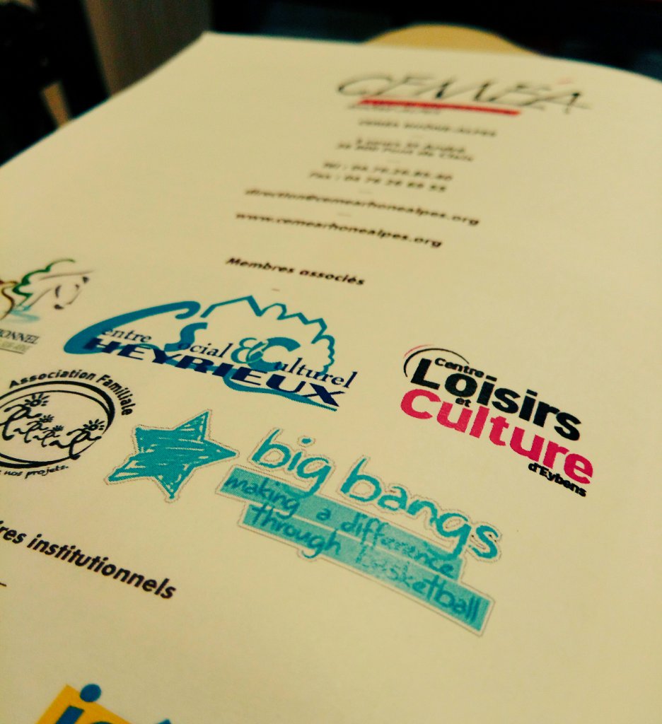 CesarGhaouti's tweet photo. Les @BigBangsFrance sont à l'Assemblée Générale des @CemeaRhoneAlpes ! Mixer #sport et #éducation pour émanciper tous les publics. On fait la diff https://t.co/UDwsdrBPyq