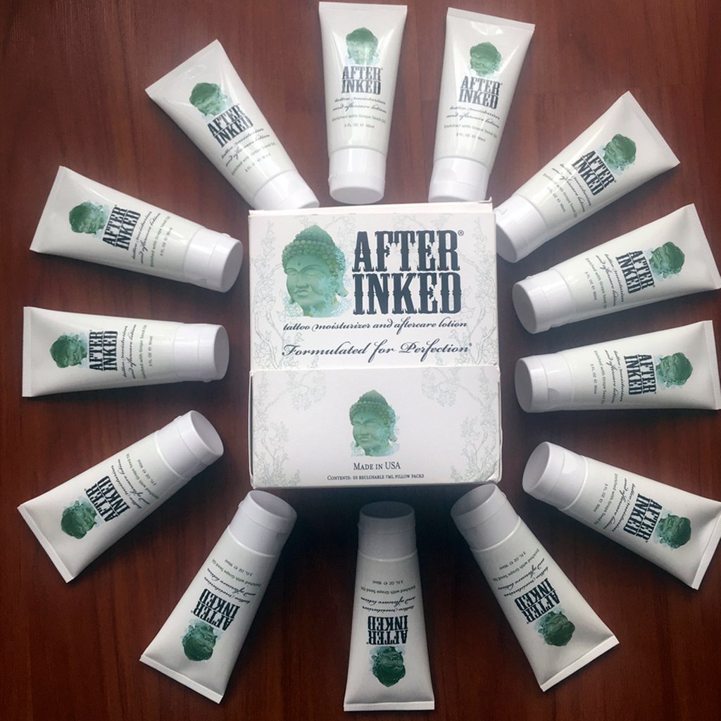 AfterInked's tweet photo. Thank you for being part of our family! #ThankfulThursday #ThoughtfulThursday #ThursdayThoughts #afterinked #proudusers #formulatedforperfection #afterinkedeveryday #tattooaftercare #piercingaftercare #inkseal #npj #vegan https://t.co/hEQhtBMoej