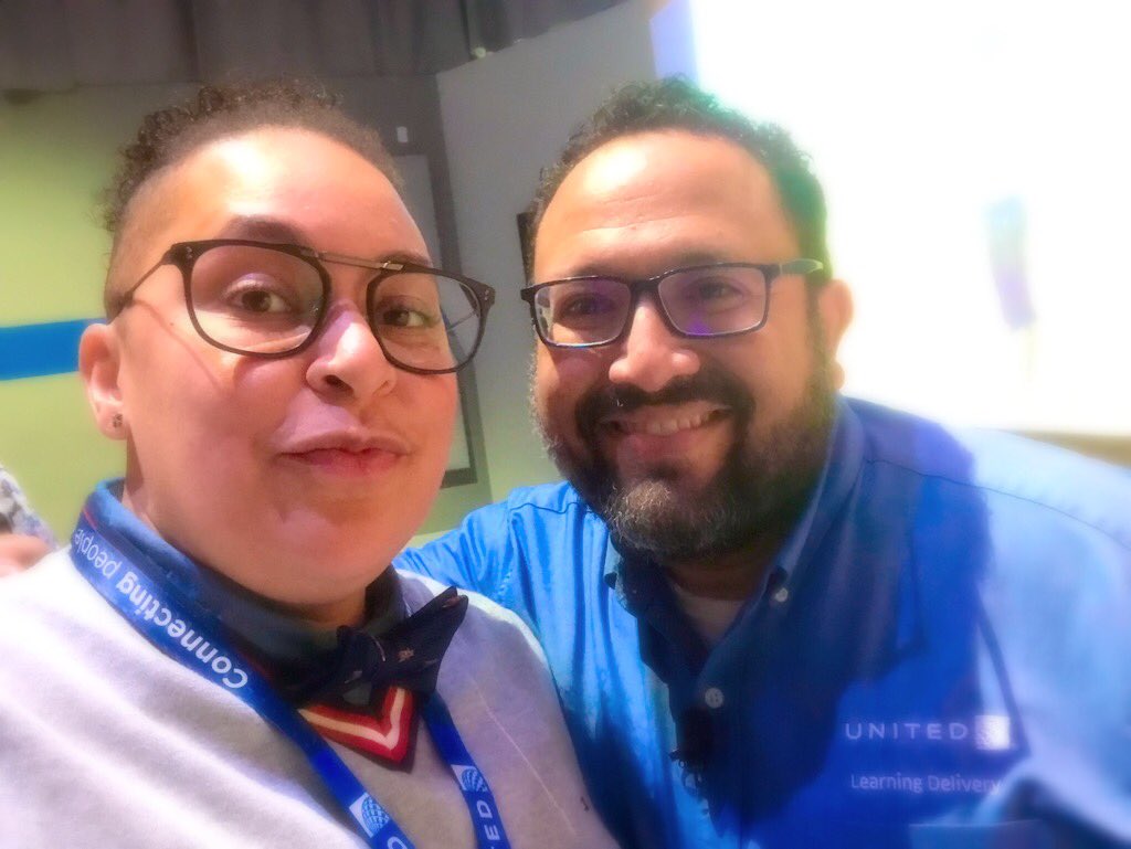 Love spending time with this Puerto Rican AWESOME Sauce Leader! #Elevate2019 #WeAreUnited