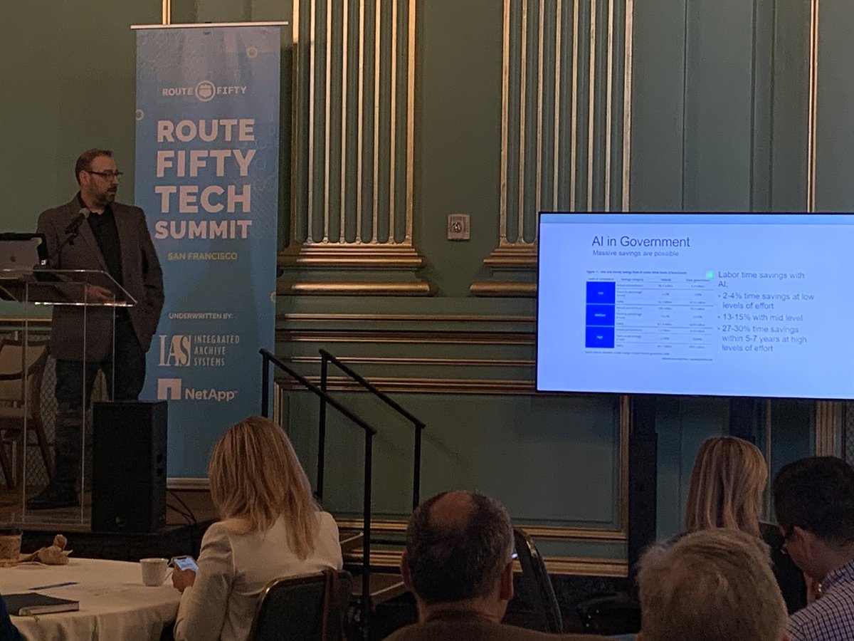 iarchive's tweet photo. AI in government #rftechsummit #AI #netapp #datafabric #DigitalTransformation https://t.co/jr3pArEWMZ
