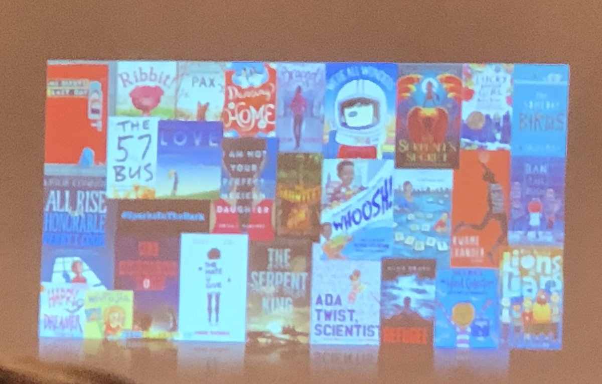 KatherineRNowak's tweet image. @TechNinjaTodd shares wonderful diverse books for kids, my summer reading list just got longer! Reading books from a different perspective develops empathy for all of us #OAESAMagic2019 #LeadersareReaders