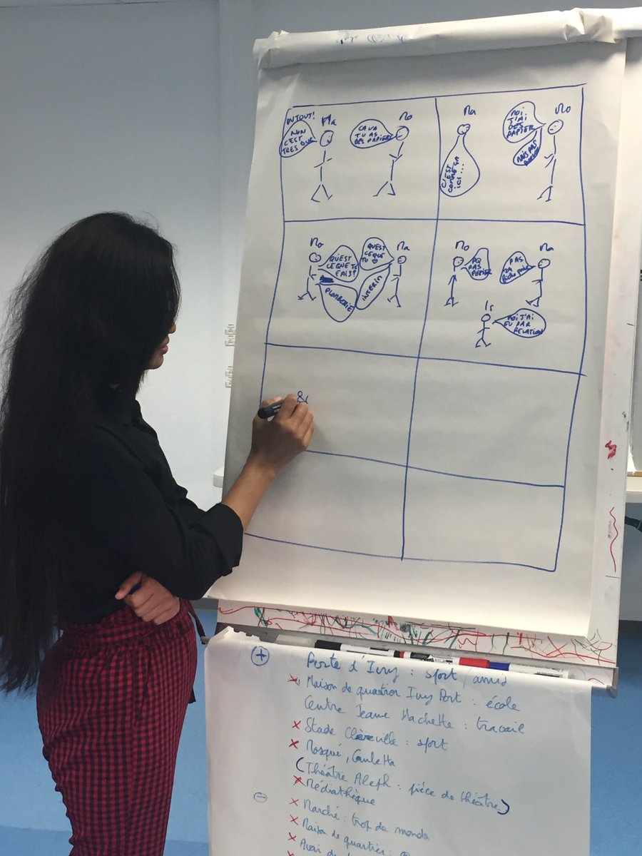 HowHouseAsso's tweet photo. Atelier écriture et vidéo participative avec la coopérative citoyenne à Ivry #How_House https://t.co/xKFluwQdnu