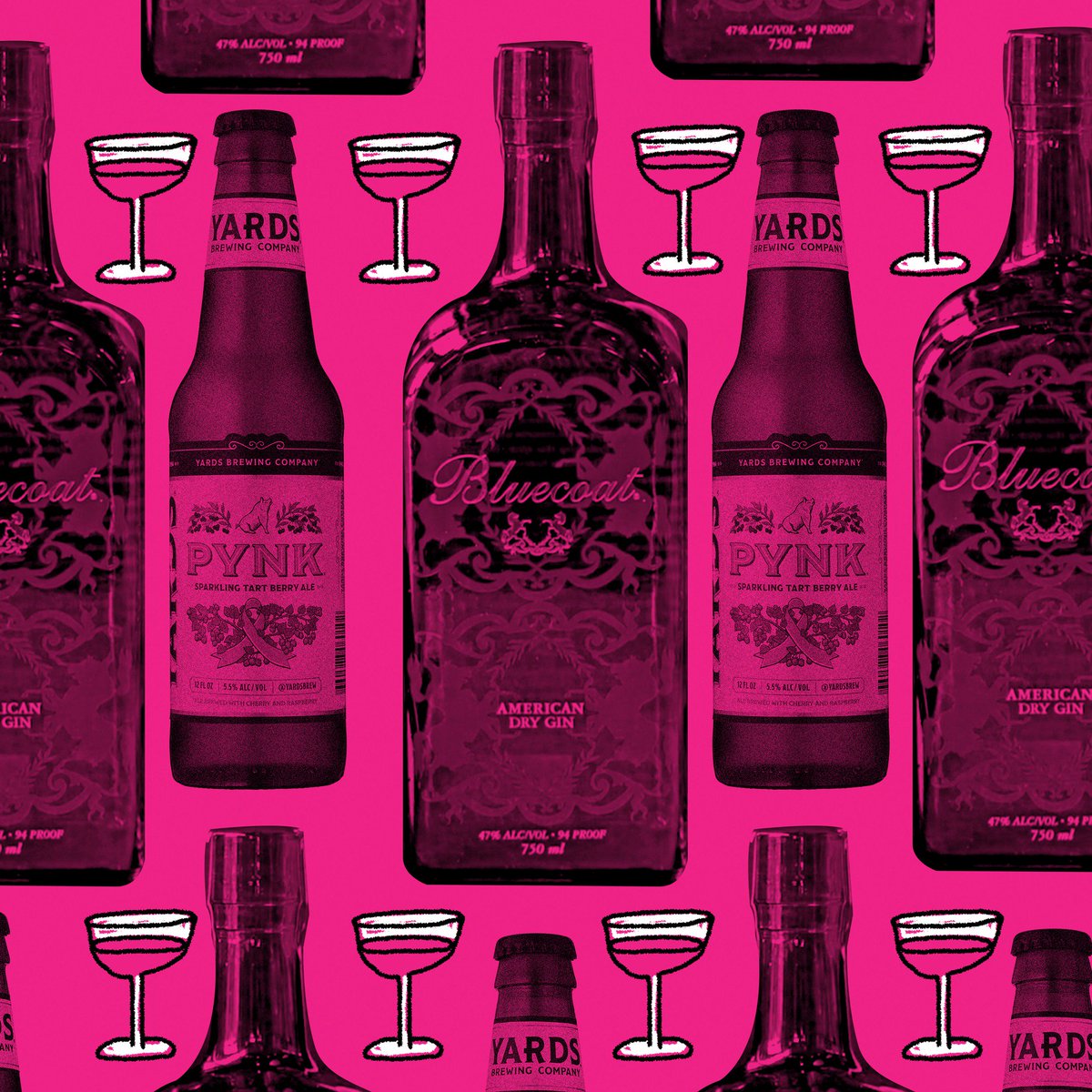yardsbrew's tweet photo. From @FederalDonuts to @philadistilling cocktails to limited edition #YARDS brews, local tastemakers are infusing #PYNK into exclusive creations that will only be available at the #PYNKAffair. What else should we turn PYNK? https://t.co/rWVNdaZaPo https://t.co/zIRefwRPCA