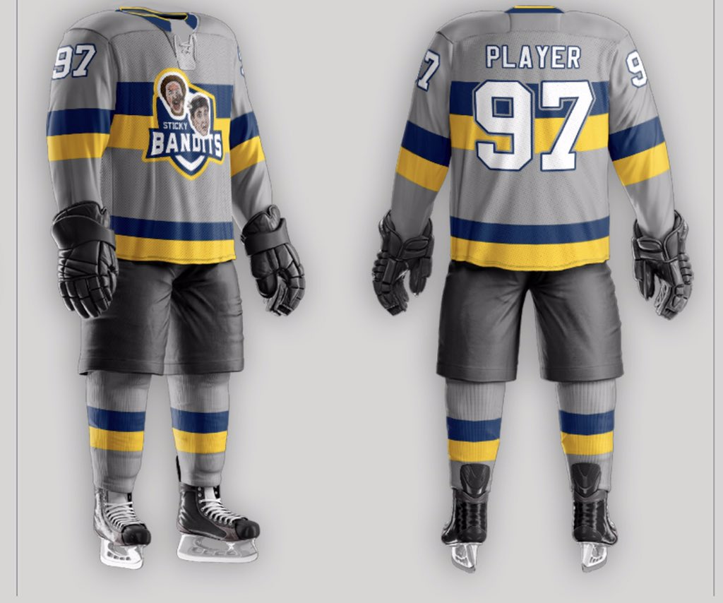 StickyBanditss's tweet photo. GAME UPDATE: Sticky Bandits will hit the ice next for their Home Opener.

Opponent: Indian Road Warriors
Time: 9:45pm
Where: Middletown Ice Complex

Be sure to pick up your favorite players new jersey in the team store. https://t.co/jYez26i4IH