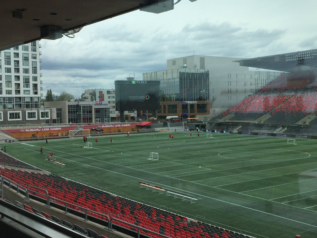 NorthernMicro's tweet photo. Our NM Marketing Team visited @TD_Place today! On-site planning for our upcoming event 🏈👊 #eventplanning #ottawaredblacks #TDPlace #lifeatNM https://t.co/nhTQxGmEWu