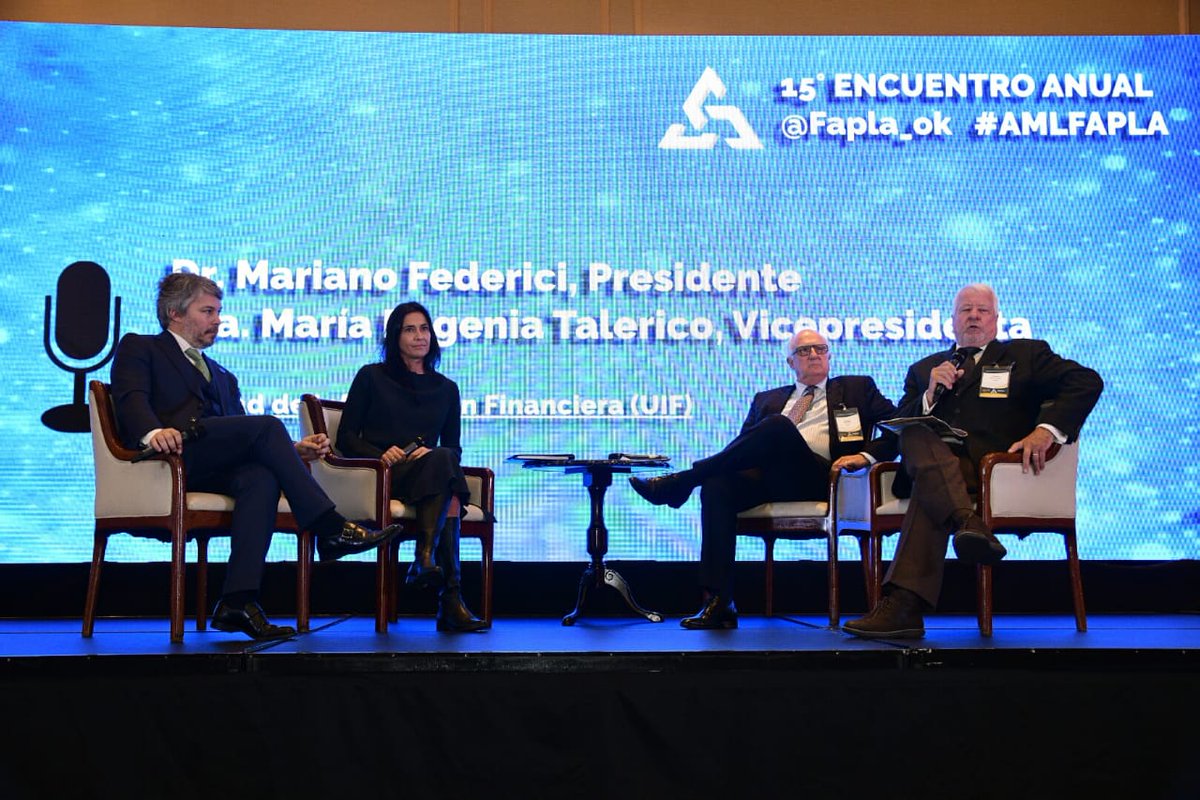 FAPLA (@fapla_ok) on Twitter photo "Nuestro objetivo es mantener y potenciar los niveles de confianza en la UIF ganadas en el últimos años. Recibimos información como nunca antes en nuestra historia" <a href="/MarianoFederici/">Mariano Federici</a> #AMLFAPLA "Nuestro objetivo es mantener y potenciar los niveles de confianza en la UIF ganadas en el últimos años. Recibimos información como nunca antes en nuestra historia" <a href="/MarianoFederici/">Mariano Federici</a> #AMLFAPLA