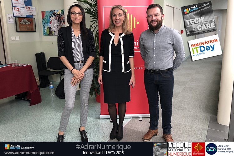 Adrar_Numerique's tweet photo. Myriam &amp; @C_Steph1N, nos ambassadeurs du jour 😎😀
Vos parcours sont la preuve qu’avec determination 💪🏼 et travail 👉🏼 la #réussite est toujours possible✌🏼 ! @NadiaPellefigue vecteur de vos succès grace à la #FormPro #numerique déployée par @Occitanie peut en témoigner, 😀 📸 😉 https://t.co/XHj1vX9ZDR