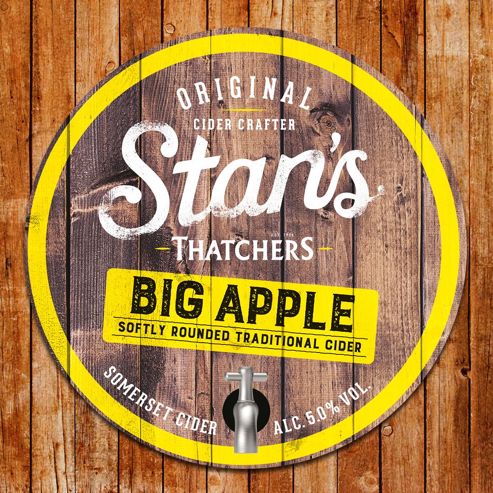 RotaryBeerFest's tweet image. NEW CIDER: Thatchers Stan’s Big Apple.

Crafted from vintage bittersweet apples inc Tremlett’s, Dabinett &amp;amp; Somerset Redstreak. Stan’s Big Apple is a traditional cider full of flavour &amp;amp; personality.

#beerfestival #cider #beer #cheltenham #cheltenhamevents #craftbeer #beerfest
