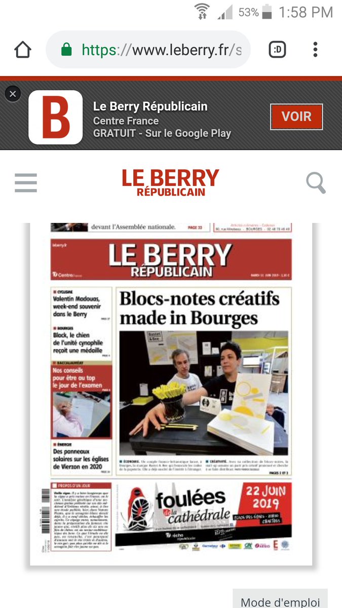 bastetandbee's tweet photo. Un grand merci à @leberry_fr pour ce très bel article sur Bastet &amp; Bee par Thomas Migault @toma58 et superbe photographie par Pierrick Delobelle @pierrickd ○•° #bourges #presse #entreprendre #bastetandbee https://t.co/ROFGSL8hrv