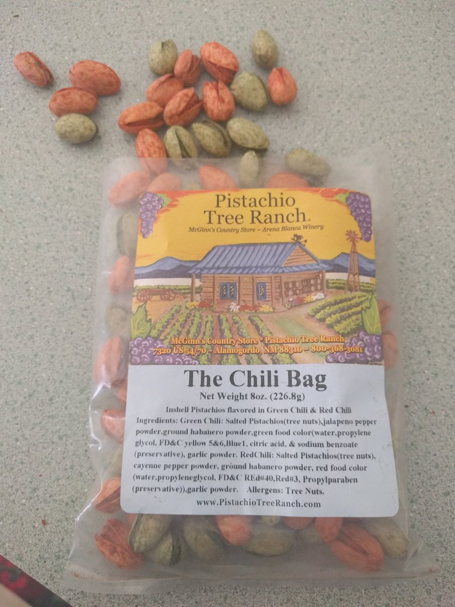 bethc729's tweet photo. Here's the thing, gang...if you're not buying the @PistachioLand Chili Bag at @CWdrygoods, I don't know what you're doing with your life. These things are OUTSTANDING!!! #ShopLocal #EatSpicy https://t.co/1gi2qnQoV7