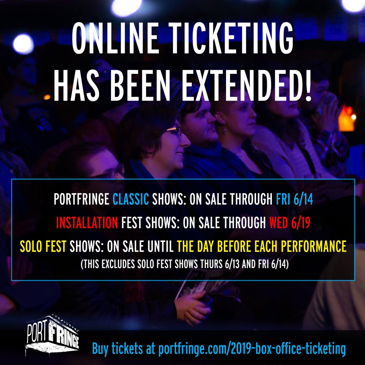 PortFringe tweet media