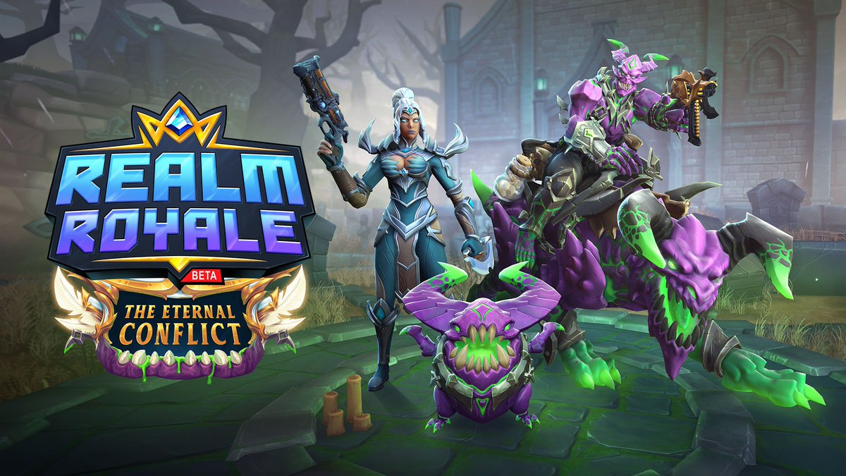 RealmRoyaleCG's tweet photo. In diesem Sommer hat Realm Royale einige aufregende neue Inhalte in Arbeit.
Woran sie arbeiten und was die Spieler im Verlauf der nächsten Battle Pass erwarten können!
Pläne 2019 : https://t.co/eRMD9kMZg1
#news #roadmap #battlepass #realmroyale #rrde #rrcg https://t.co/QIahbjnwDB