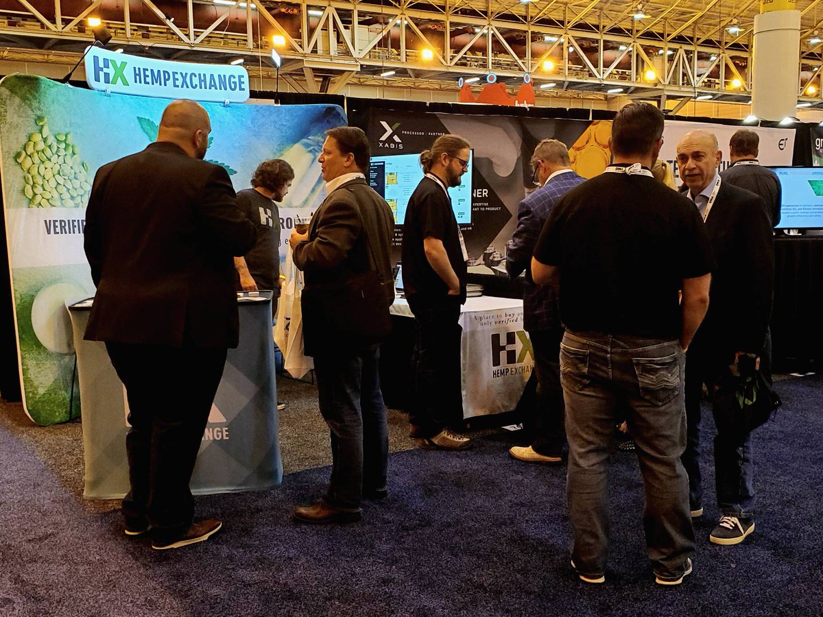 hemp_exchange's tweet photo. Things are hopping in #NewOrleans! Come see us today and tomorrow at #MJBizCon, both #747.
#HempExchange #cbd #cbdoil #hemp #hempflower #distillate #isolate #biomass https://t.co/vyxvn61u87