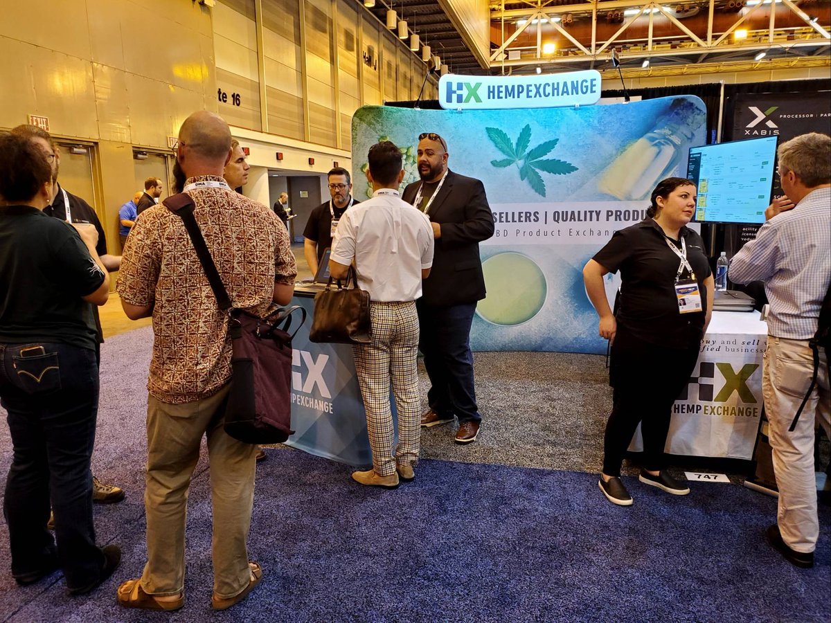 hemp_exchange's tweet photo. Things are hopping in #NewOrleans! Come see us today and tomorrow at #MJBizCon, both #747.
#HempExchange #cbd #cbdoil #hemp #hempflower #distillate #isolate #biomass https://t.co/vyxvn61u87