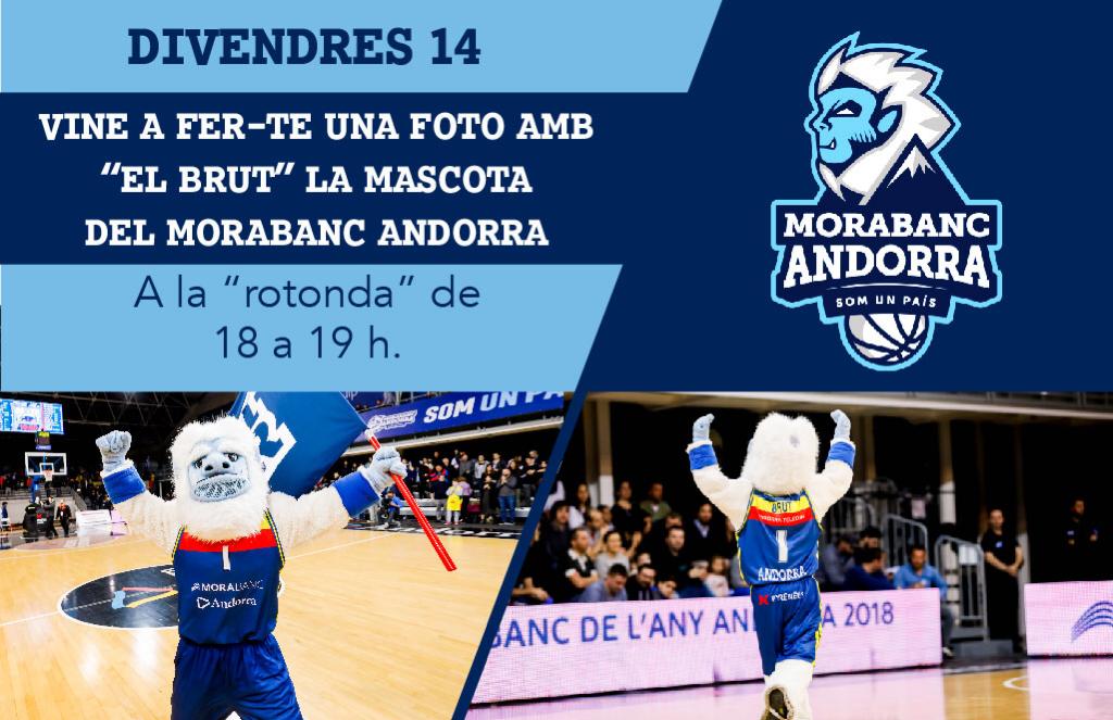morabancandorra's tweet photo. Demà a la planta baixa de @Pyreneesandorra el Brut la muntarà (com sempre😉🏀❤️) ben grossa. De 18 a 19h porteu les criatures (i tothom que vulgui) a conéixer la mascota més simpàtica de la Lliga Endesa.
#MaiPor https://t.co/e9u28bOjR0