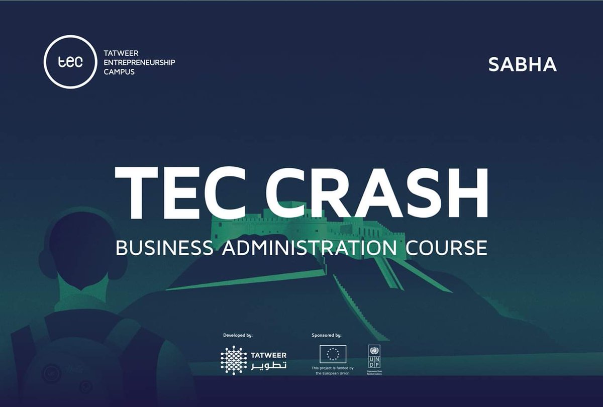 TatweerResearch's tweet photo. هنالك فرصة جديدة للإنضمام إلى البرنامج التدريبي #TecCrash في مدينة #سبها.
سجل الأن من هنا: https://t.co/H5DWaj1e12 https://t.co/J8ILciS4Wv