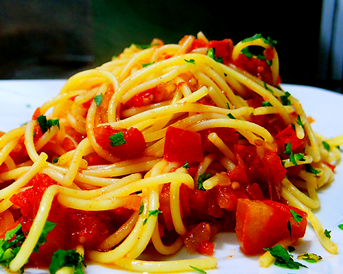 CaffeDeiFiori's tweet photo. #pasta con tomates! #caffedeifioriguatemala https://t.co/GfeCYkhapt