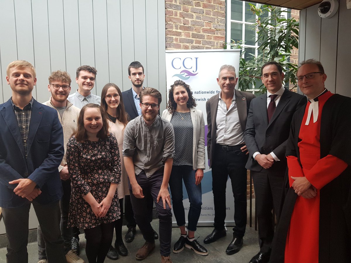 CCJUK's tweet photo. Congratulations @CCJStudents on all you do to enable interfaith relations on campus! Thank you to Rabbi Dweck @sandpuk for your inspiring words and to @wabbey for hosting our graduation celebration #interfaith https://t.co/gIpLS0G9fG