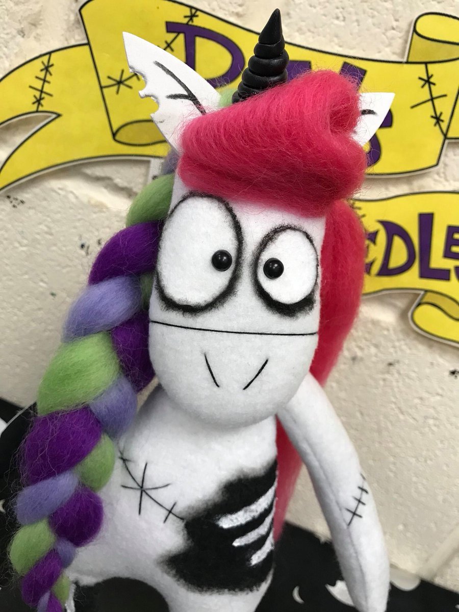 p_and_n_uk's tweet photo. We have 3 Zombie Unicorns in stock, ready to go...
Grab yours below...
π¦π¦π¦
https://t.co/c0w2cpJbO6
#zombiecorn #zombie #unicorn #pinsandneedles #dolls #horrordolls #creepycute #kawaii #altdolls #althomeware #alt #gothgoth #gothicgirl #altdoll @HorrorSeen @PromotionHorror https://t.co/ofblKoheuZ