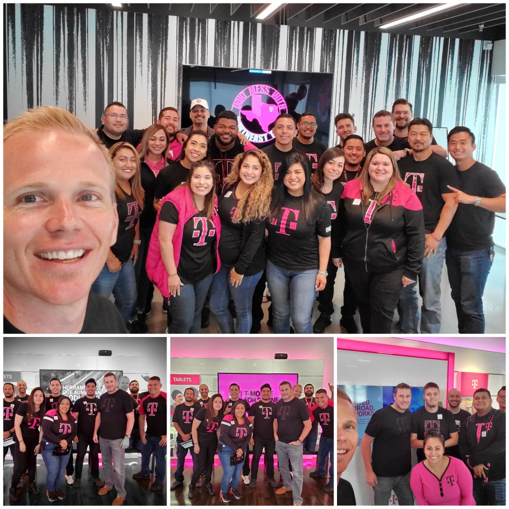 jstn692's tweet photo. What a great day with our awesome new AVP, Senor Verde sharing his vision for the future Texas and our plan to take over wireless!!  Definitely has that #TexasDNA @cjgreentx #dontmesswithNETX https://t.co/cYADutR2z0