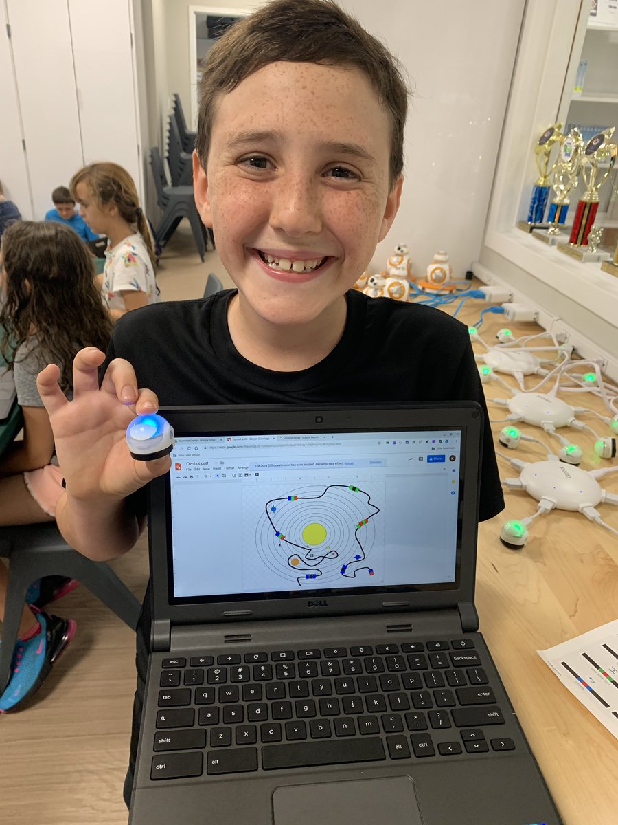 Agatorbites's tweet photo. @PineCrestSch #STEM campers are creating @Ozobot mats in Google Draw, #ARVR worlds in @CoSpaces_Edu , and interactive @scratch projects all space themed! They are Out Of This World! #PCSummer #onlyatpc #csk8 #kidscancode #SummerCamp https://t.co/ZyBhVNzjSx