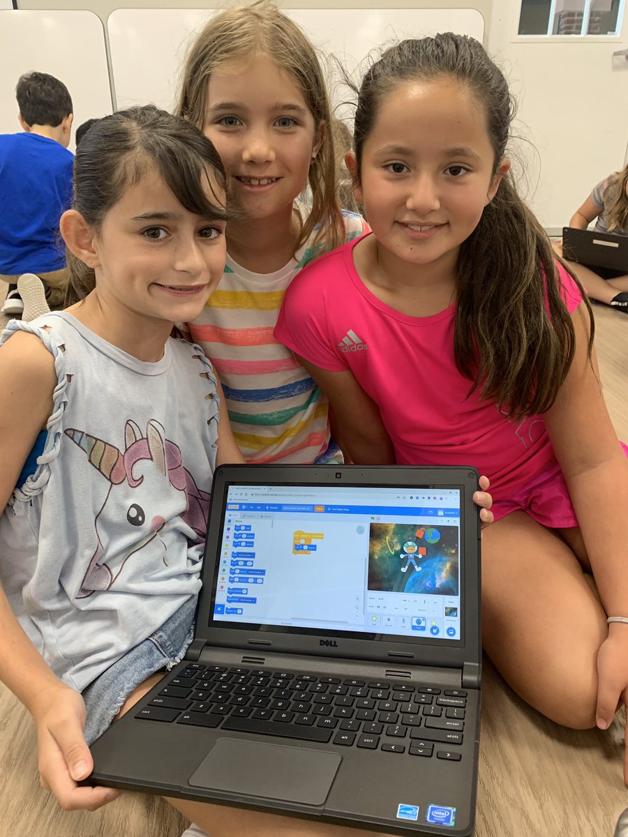 Agatorbites's tweet photo. @PineCrestSch #STEM campers are creating @Ozobot mats in Google Draw, #ARVR worlds in @CoSpaces_Edu , and interactive @scratch projects all space themed! They are Out Of This World! #PCSummer #onlyatpc #csk8 #kidscancode #SummerCamp https://t.co/ZyBhVNzjSx