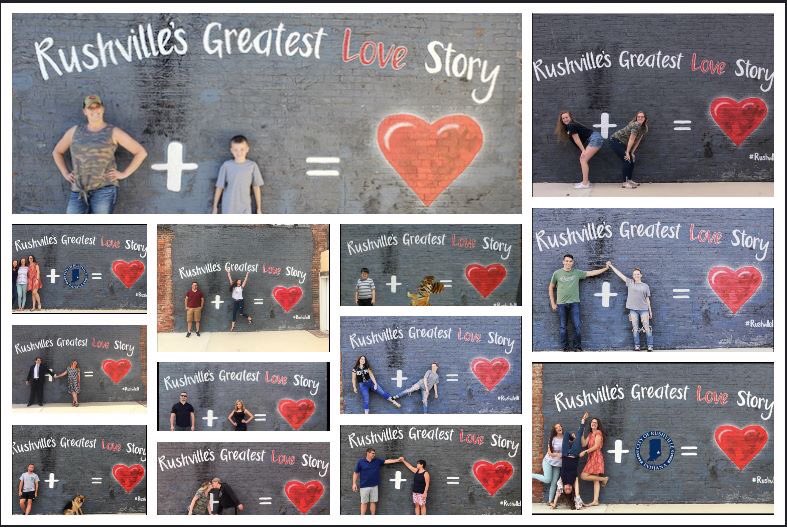 The Farmers and Artisans Market is open Saturday from 9:00 am-12:30 pm! This is a great time to check out the new mural located inside the market. Snap a picture in front of the mural, tag the City of Rushville and #RushvilleIN!