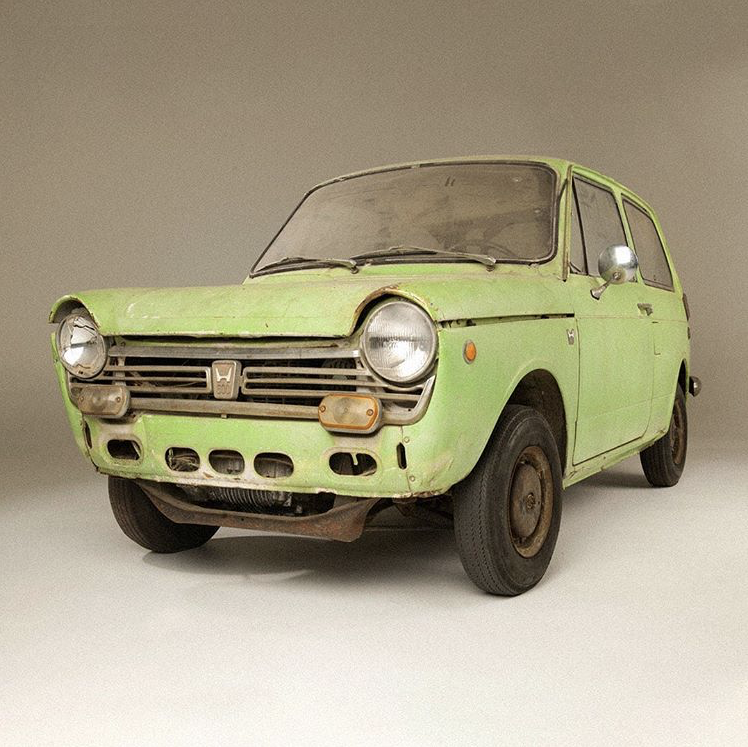 _BeavertonHonda's tweet photo. Restored #SerialOne, before and after. #HondaHistory https://t.co/owhwTJAitQ