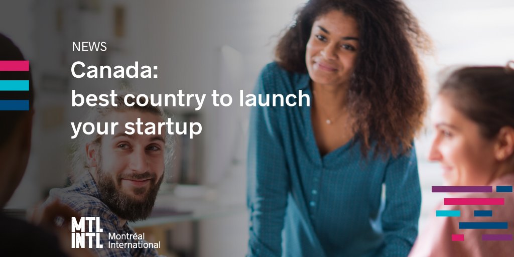 Excellent news:🥇 <a href="/OECD/">OECD ➡️ Better Policies for Better Lives</a> ranks #Canada as the best country for #entrepreneurs. See why #Montreal is the place to be for #startups. 👉 ow.ly/7xP550uymwa

<a href="/InvestInCAN/">InvestInCanada</a>