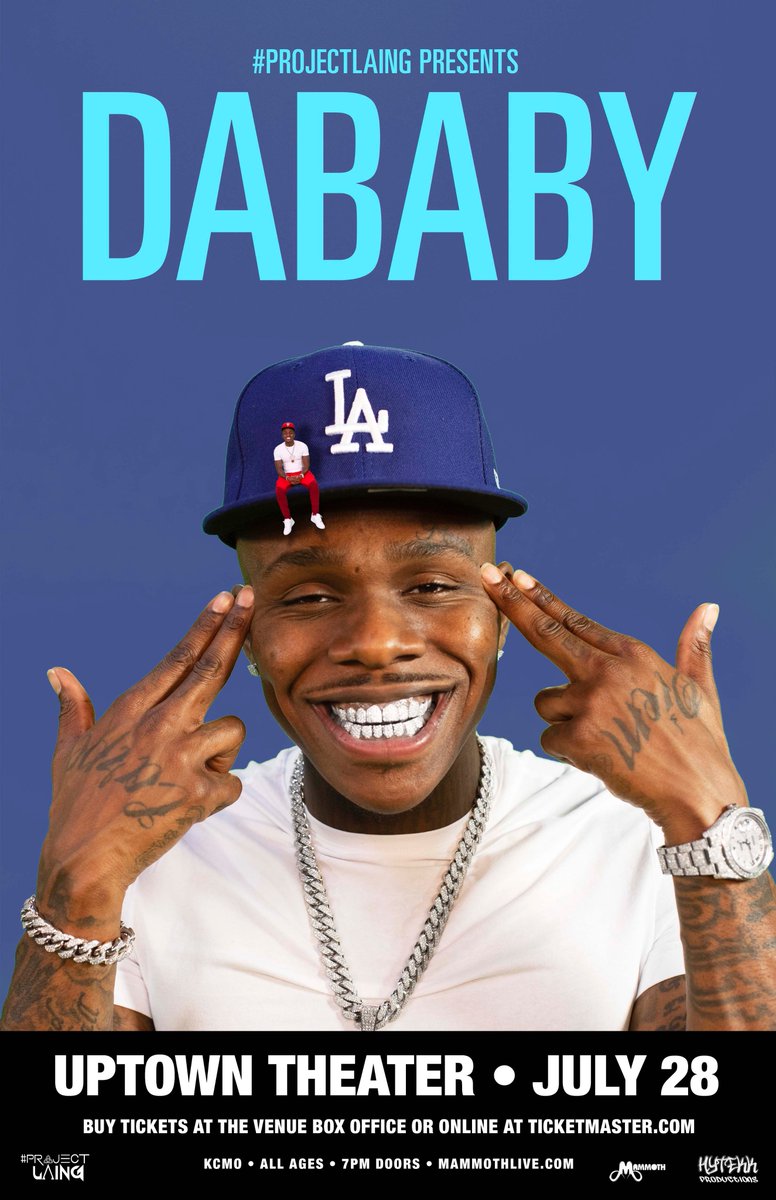 ProjectLaing's tweet image. ANNOUNCING..!

#ProjectLaing Presents | DaBaby

07.28 @ The Uptown Theater

Tix On Sale Tomorrow!