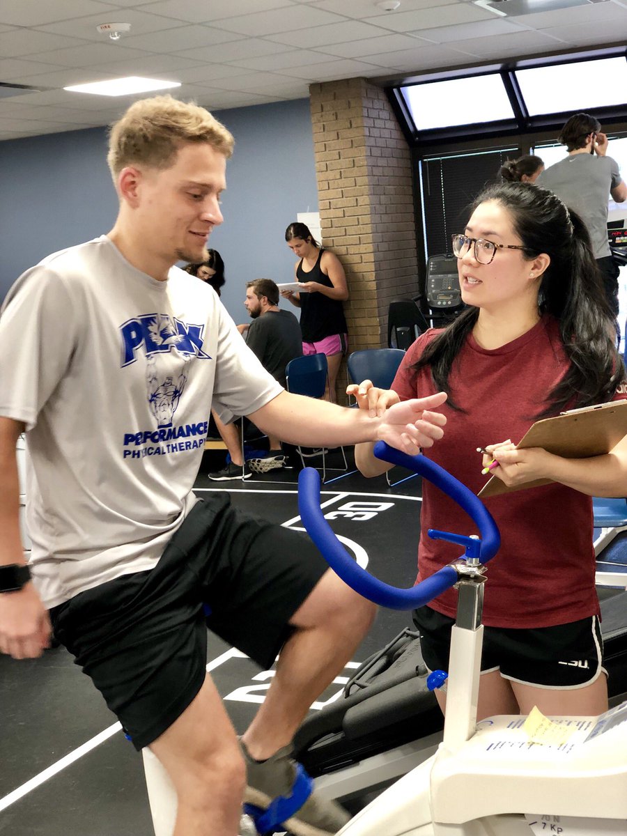 annaeblake's tweet photo. Some pics from our exercise testing lab! @DptFranu @drphilpage https://t.co/WMiVGdXNF4
