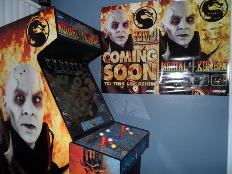 Mortal Kombat 4 Quan Chi Arcade Cabinet Poster for Sale by