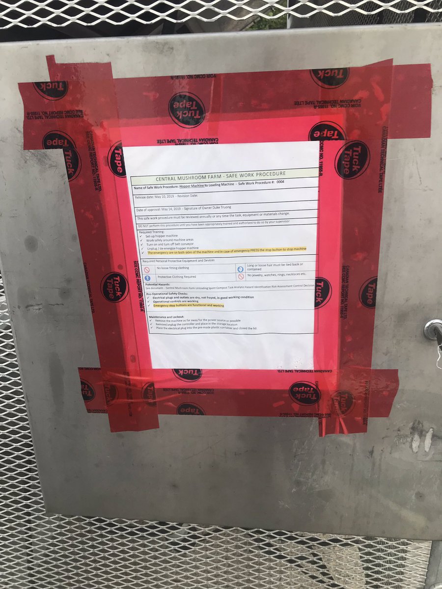 EmilyAgSafe's tweet image. Do you need assistance developing safe work procedures on your farm? Contact @AgSafeBC for free help!