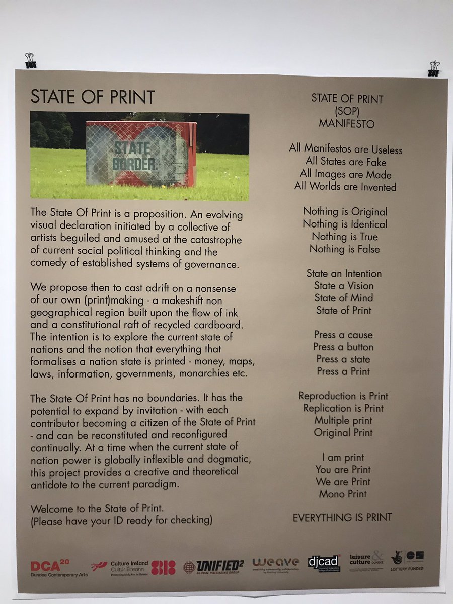 SueBeeTea's tweet photo. What a fabulous trip to #StateofPrint @CorkMidsummer https://t.co/I9ylrC1Jsf