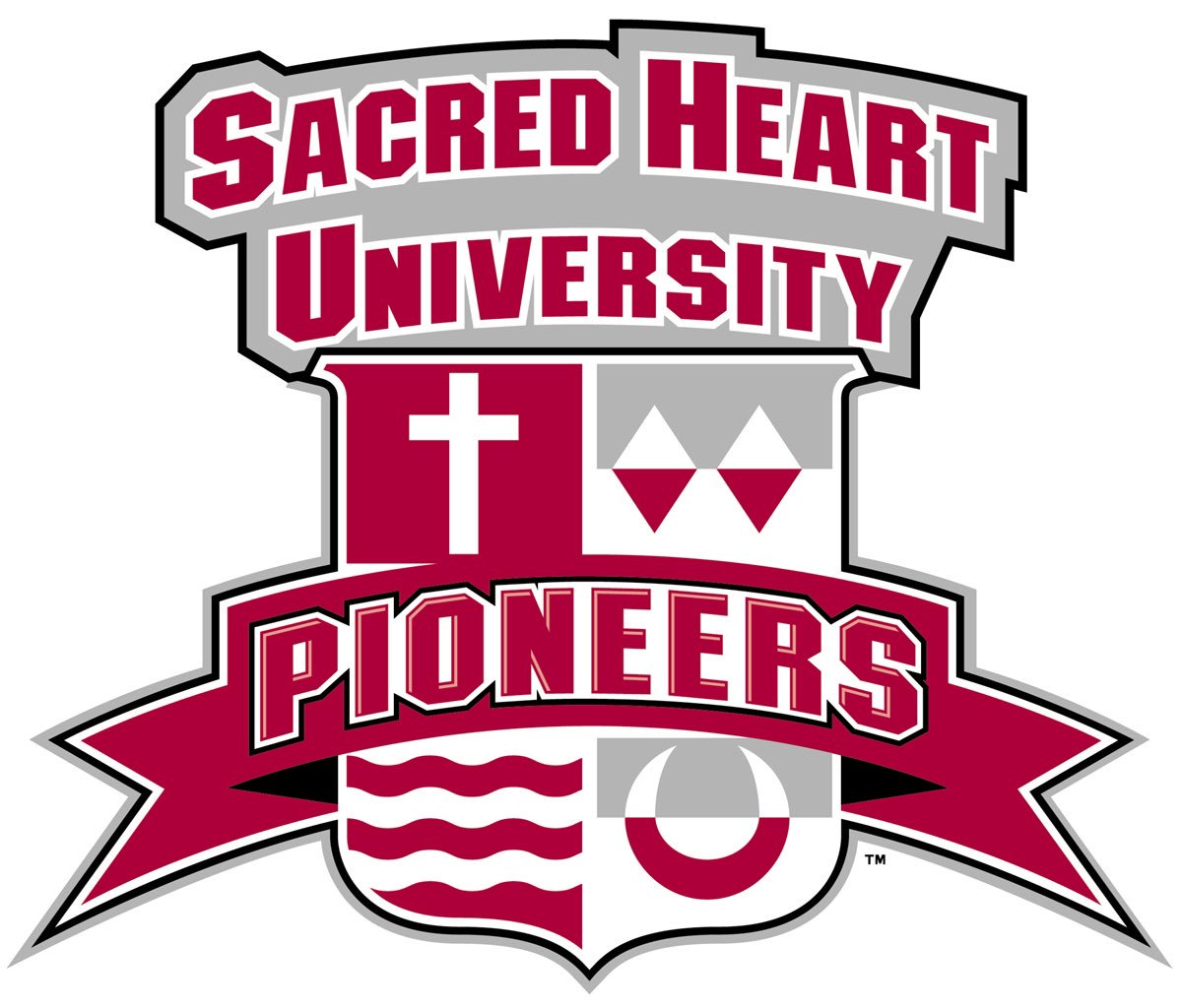 AlmightyAO's tweet photo. Blessed to announce I have received my third full division 1 scholarship offer from Sacred Heart University❤️🖤All glory to God. #longlivedmac #clo4life @AtleeFootball @sacredheartuniv @CoachGardner_ https://t.co/lUaYKvKxGT
