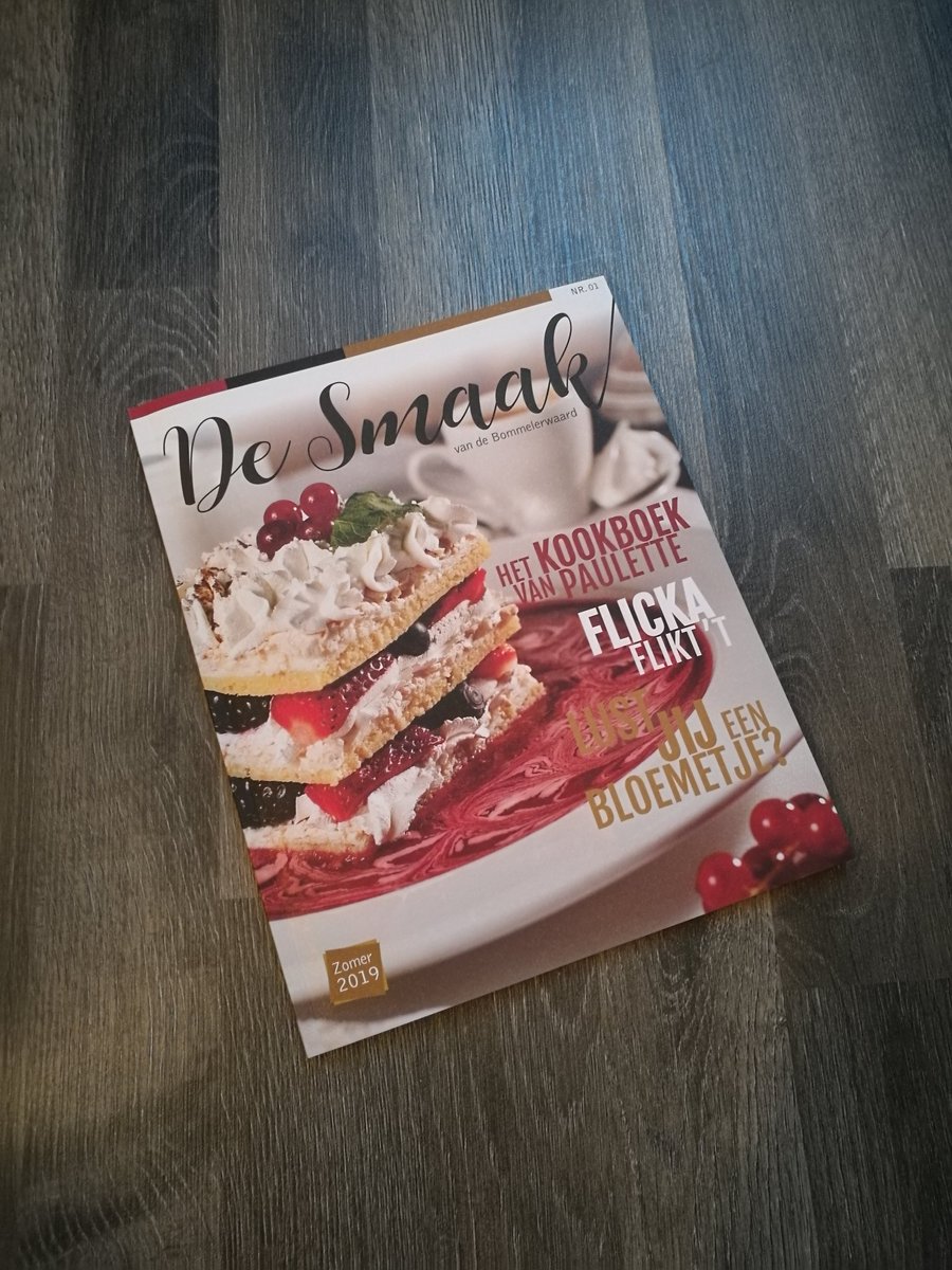 Het DNA van de Bommelerwaard, hoe stel je die vast? Die vraag kwam gisteren voorbij in de evaluatie van Toerisme &amp; Recreatie beleid. Ik vond het antwoord in dit magazine. De Bommelerwaard? Dat is heerlijke producten van eigen bodem én mensen die ermee weten om te gaan. Bravo!