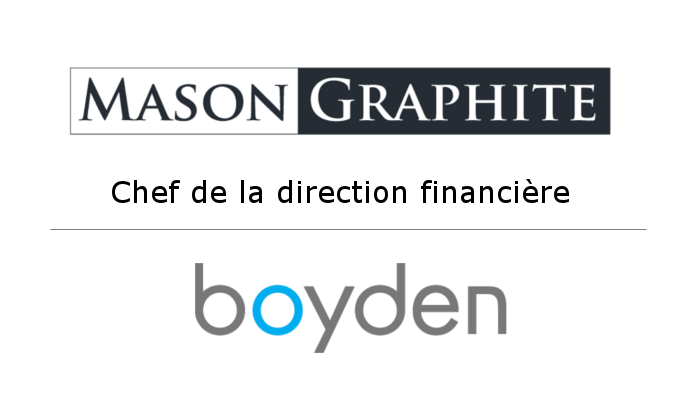 BoydenCanada's tweet image. Boyden is proud to partner w/ #MasonGraphite, a Canadian #mining, processing and natural #graphite development company, in the search for their #CFO. Learn more here &amp;gt;&amp;gt; boyden.ca/canada/opportu…