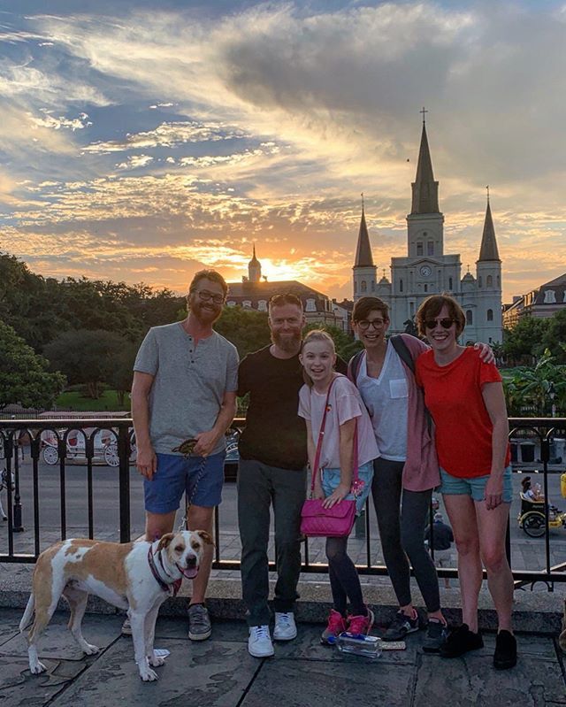 JennLauder's tweet photo. In New Orleans for business and luckily found some locals to show us around! https://t.co/smP5VAclL2 https://t.co/vnjTtCejZr