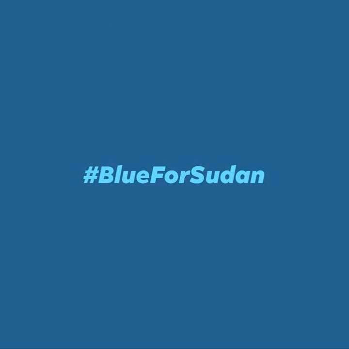 ola_mahdi132's tweet photo. For my country, for my people, for the fallen, for the martyrs, for the injured, for the raped, for the missing, for Darfur, for the north, east, west, and south #blueforsudan https://t.co/iXDUTIsKsZ