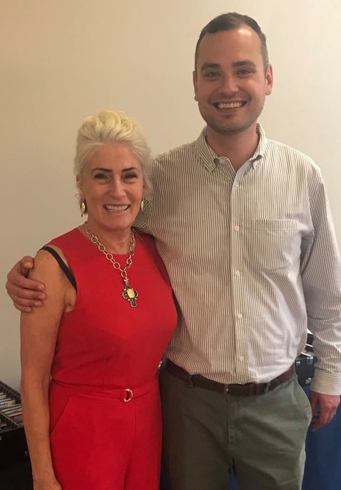 stokelyevents's tweet photo. Help us congratulate our fearless leader, Sarah Stokely for being inducted into the Tulsa Rotary Club! She is joined by Peter Janzen, her Rotary sponsor and dear friend. #Tulsa #StokelyEventCenter https://t.co/Nzy9SGaep6