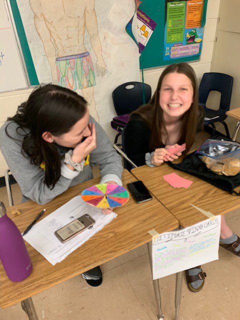 oneilltitans's tweet image. Mrs Bolen &apos;s @oneilltitans Grade 9 math making and playing their own games based on probability #math9 @RCSD_No81