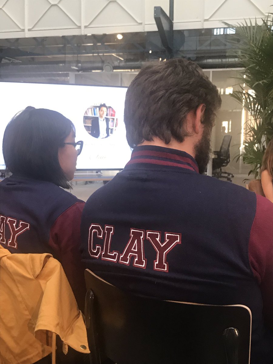 ldroulinhenaff's tweet photo. @Hemera_Bdx meet up ce soir avec JB Guignard Fondateur de Clay 🚀 https://t.co/GE9RzgBfeo