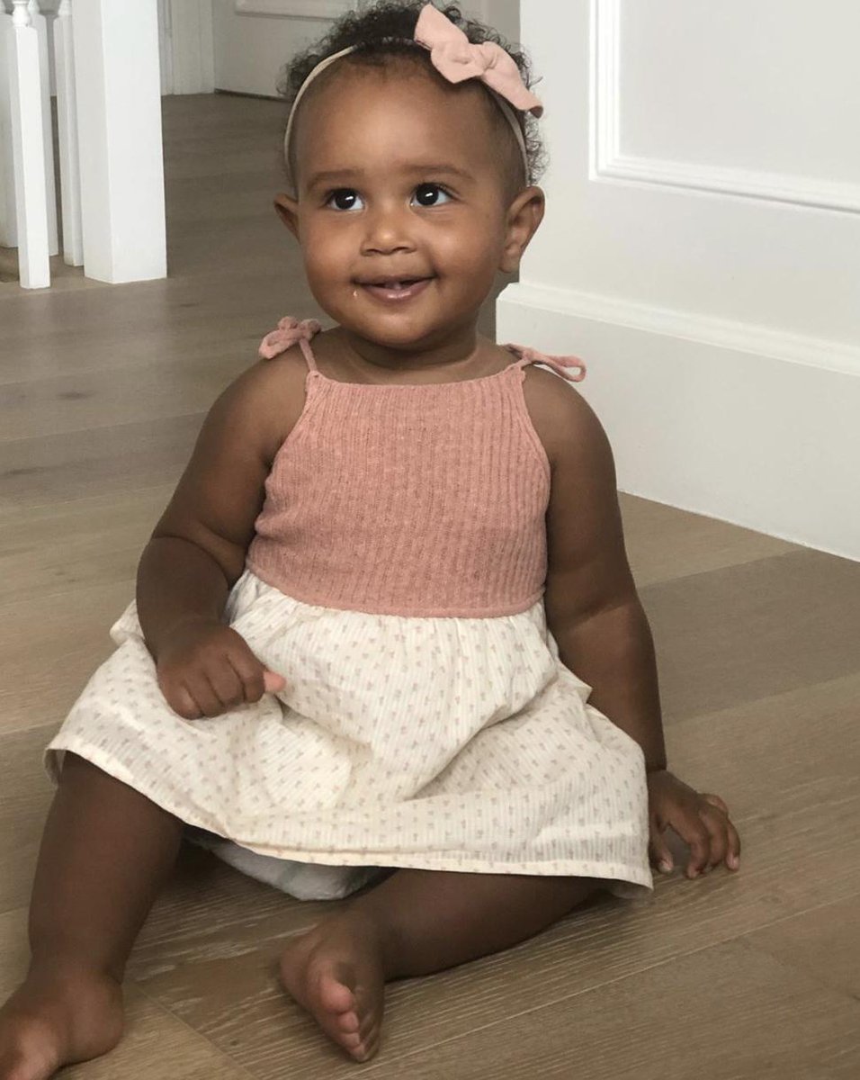 Essence's tweet photo. Tia Mowry's mini-me, Cairo, is literally a baby doll. 😍(📷: Tia Mowry) https://t.co/m95776llnT