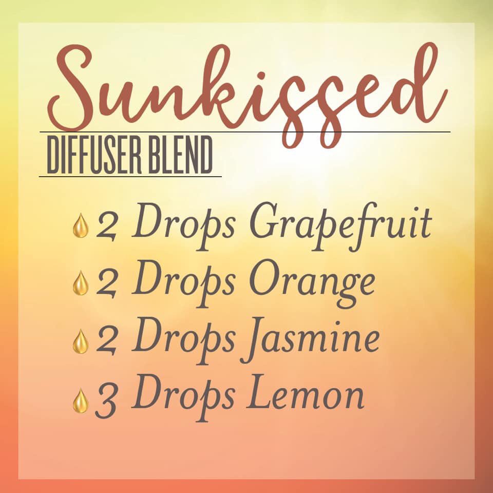 Need a new #DiffuserBlend to try? This is the perfect blend to get your #Summer started off right! #essentialoils #sunkissed #yleo