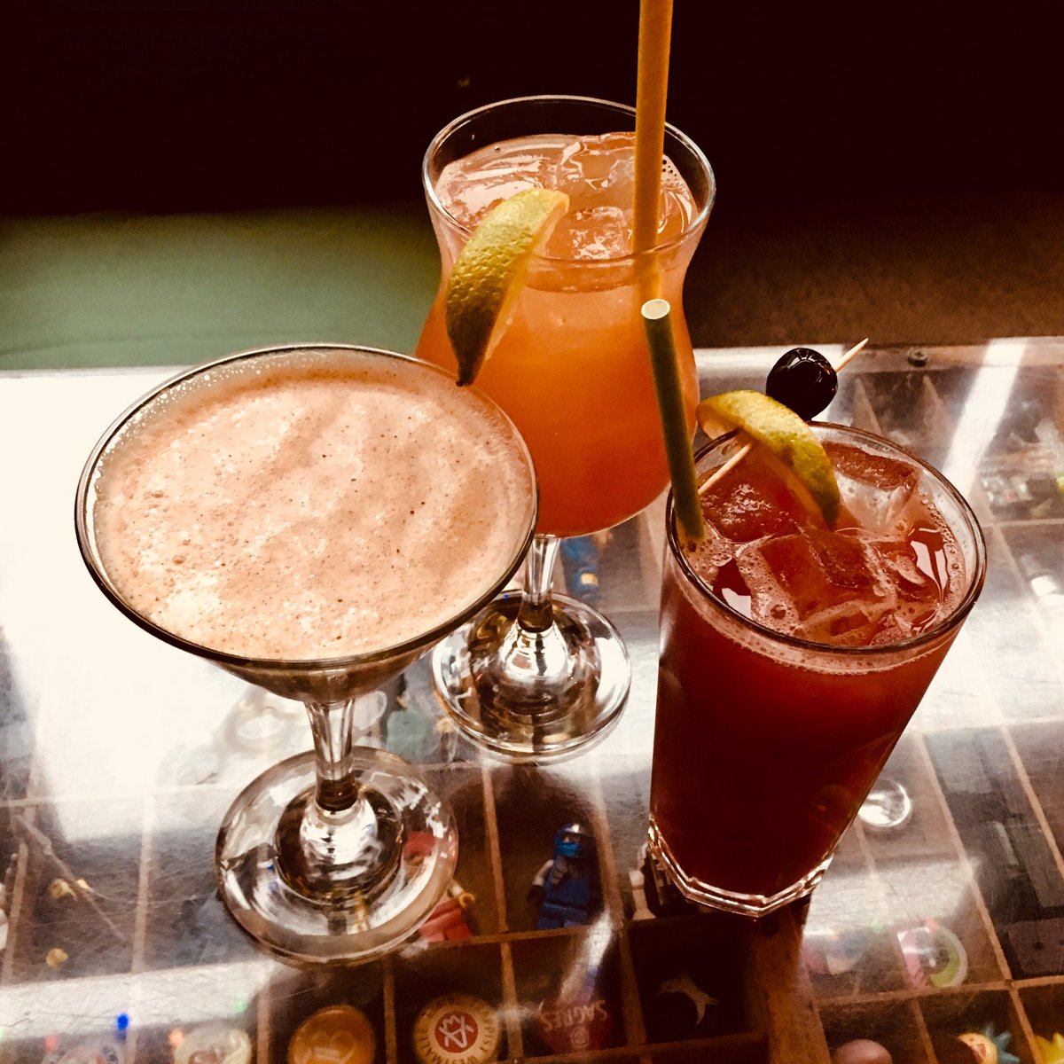 Sampling the #DATEDMIXOLOGY cocktails for this Saturday’s event, 3pm <a href="/kisstheskybar/">kisstheskybar</a> 

#sexonthebeach🍹 #menageatrois #screamingsexwiththebartender 

Join us for saucy #cocktails and intoxicating tales of #dates past and present. Tix wegottickets.com/dated

#theatre #comedy