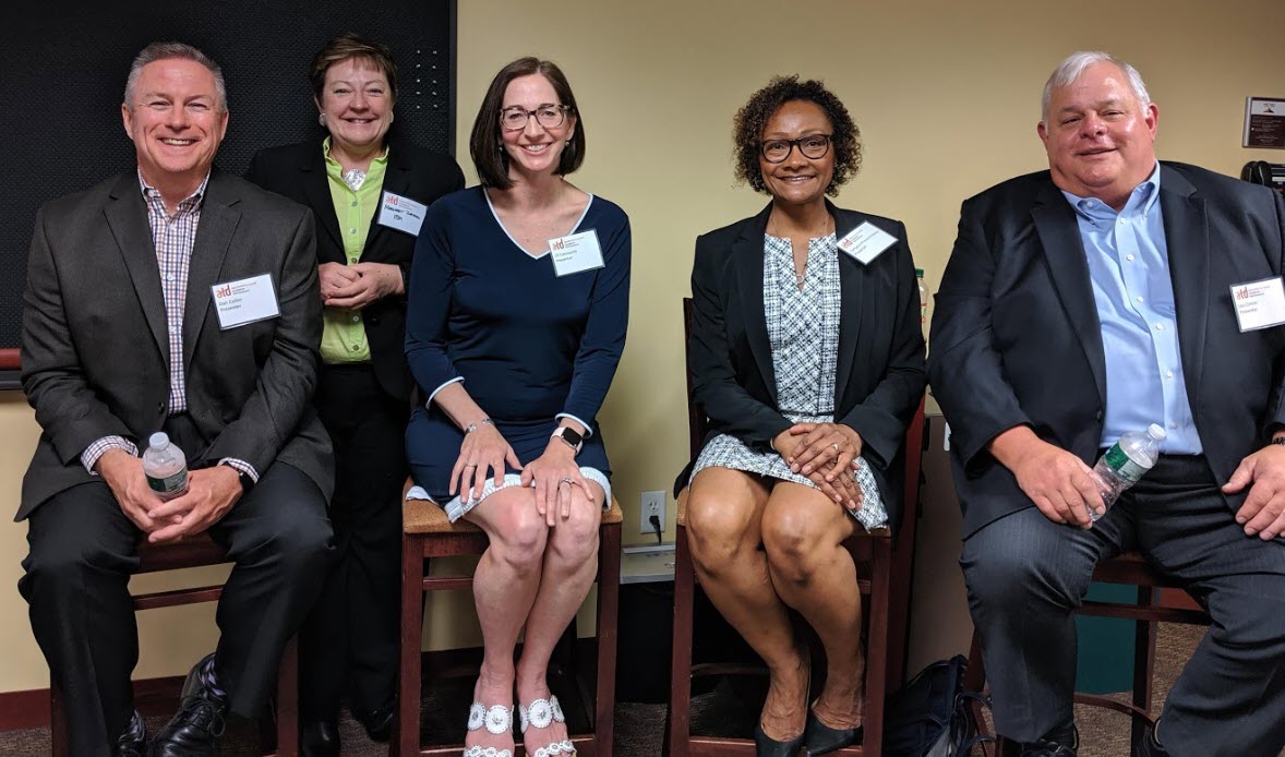 Great turnout at last night's event w/these learning leaders! Thank you so much to everyone who attended, to Metro Meeting Centers-Boston, LLC for the space, to Integrity Solutions for sponsoring the event, and to our wonderful panel for promoting great discussion! #thankyou #atd