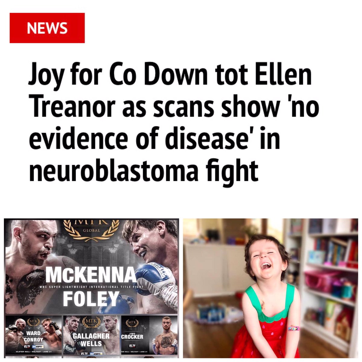 StephenJRodgers's tweet photo. @EllenJourney is @TaylorGoldrick VIP guest at the Ulster Hall next Friday the 21st come along and say hi and make it a night to remember for Ellen @RealCFrampton @paddyb_ireland @lewiscrocker1 @paddy_gal @Stevenward_ @Tyronemck  @JamieConlan11 @MTKGlobal @SKC_Europe https://t.co/dLJBi4W7Li