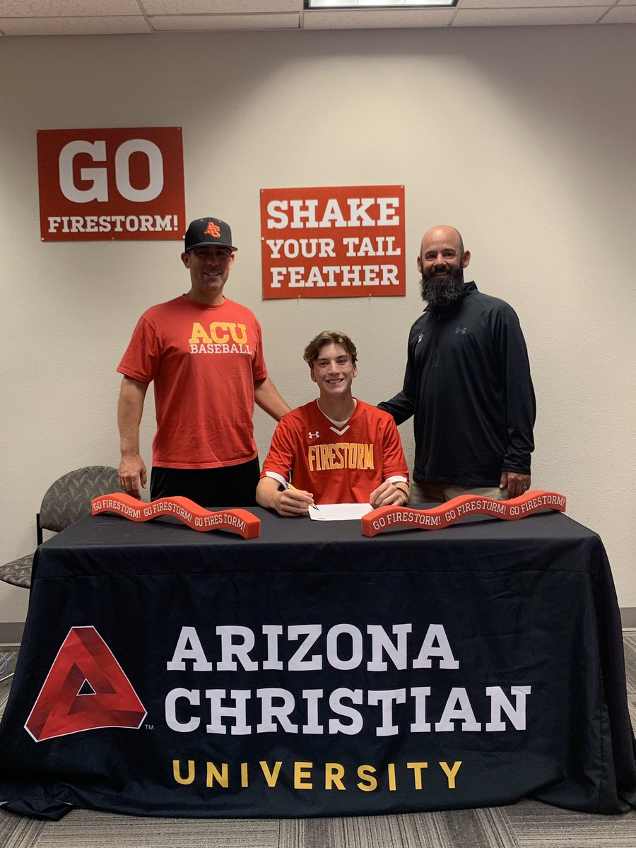 TannerDurazo's tweet photo. Extremely blessed and excited to announce that I am now committed to progress both my academic and athletic career as a member of the Firestorm family!! https://t.co/JKIyP438kG