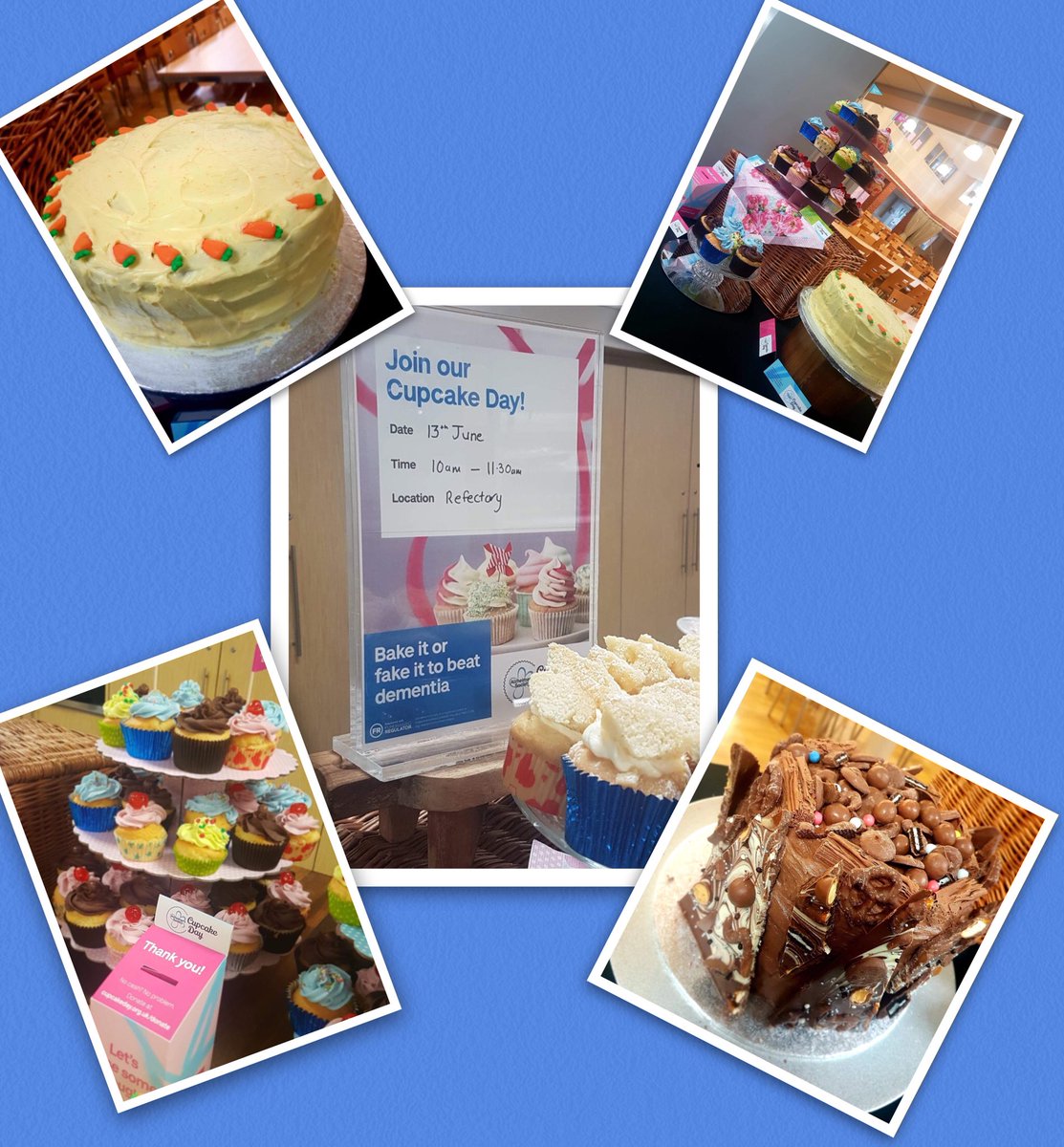 DicksonYoung50's tweet photo. It was #CupcakeDay at @SASHerts today raising money for a worthwhile charity @alzheimerssoc, great teamwork made this a great success @KirstieBrimm @soubie2002 https://t.co/mMzoBVH89H